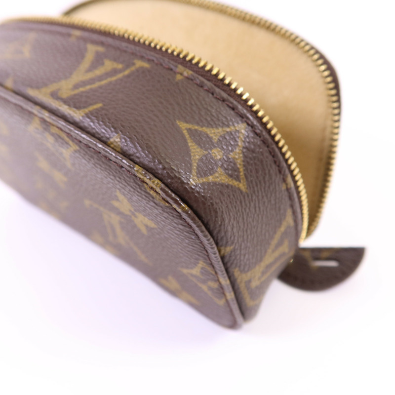 LOUIS VUITTON Monogram Poche Monte Carlo Jewelry Case金扣首飾盒-9