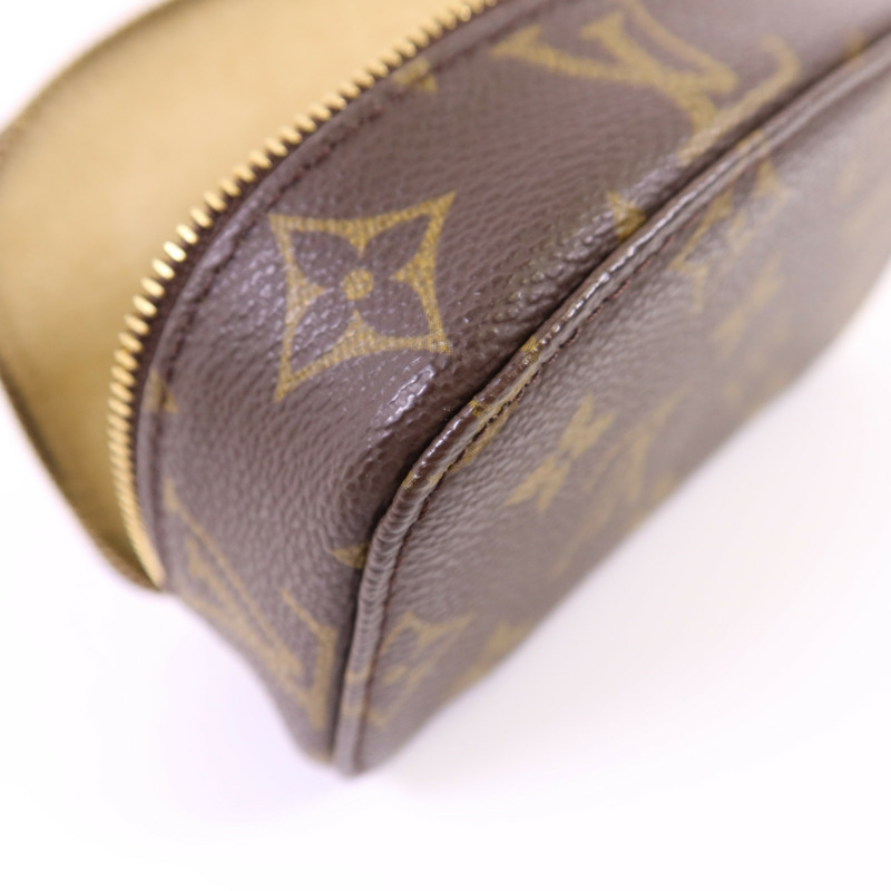 LOUIS VUITTON Monogram Poche Monte Carlo Jewelry Case金扣首飾盒-10