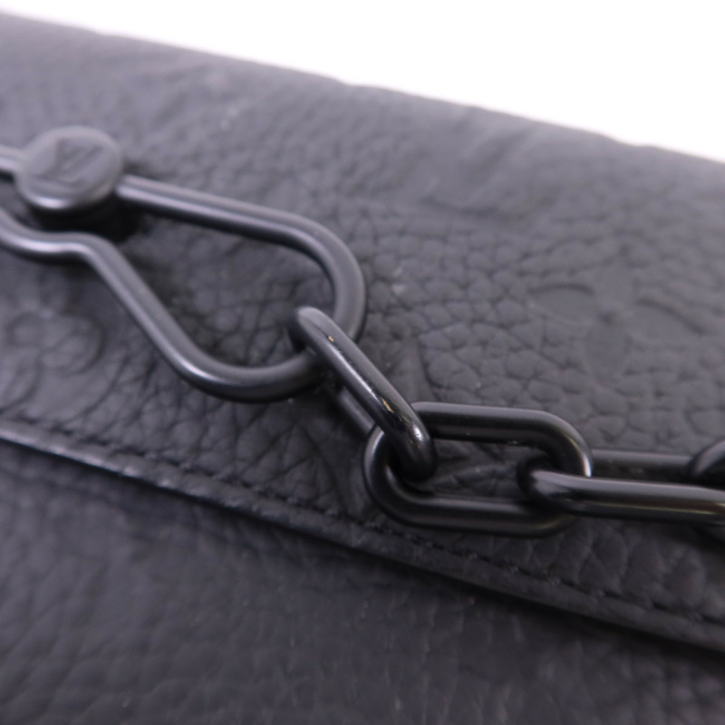 LOUIS VUITTON Monogram Taurillon Steamer Wearable Wallet肩背袋-8
