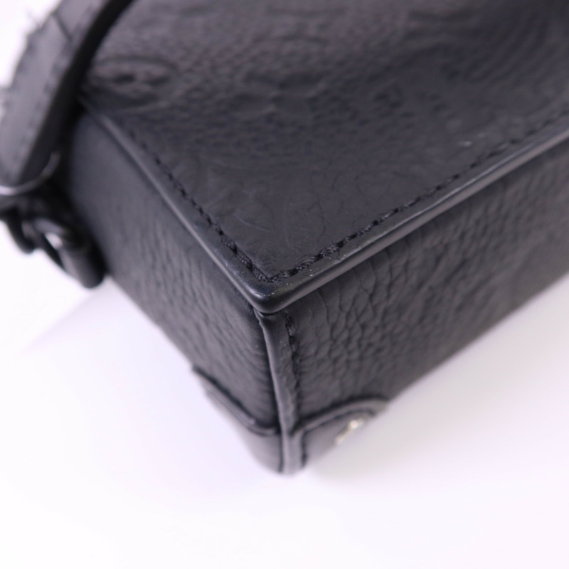 LOUIS VUITTON Monogram Taurillon Steamer Wearable Wallet肩背袋-13