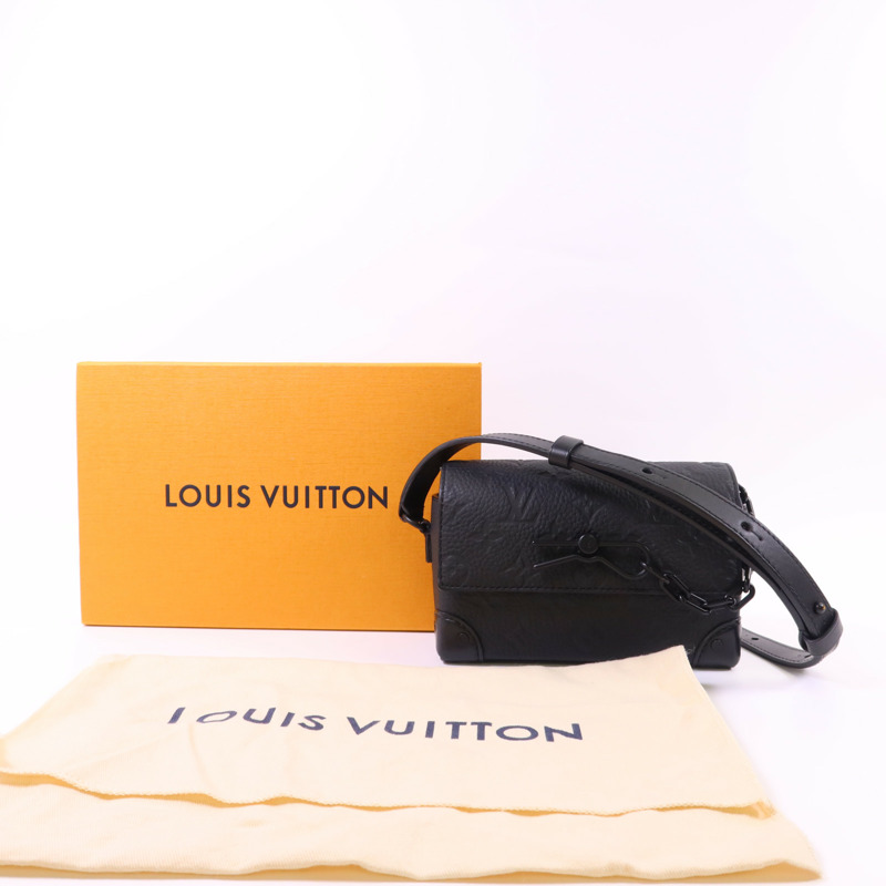 LOUIS VUITTON Monogram Taurillon Steamer Wearable Wallet肩背袋-16