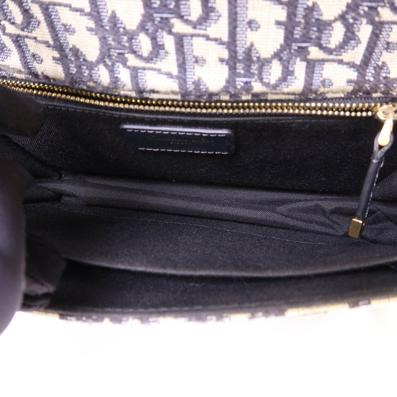 Dior 帆布Montaigne金扣肩背袋-6