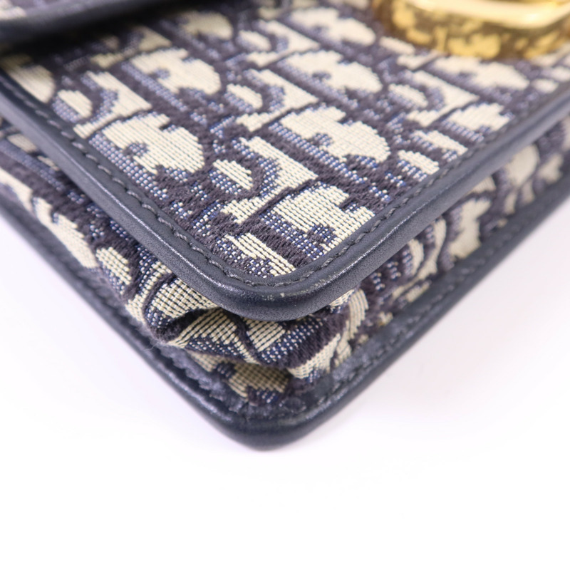 Dior 帆布Montaigne金扣肩背袋-17