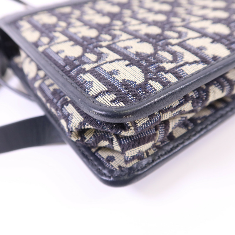 Dior 帆布Montaigne金扣肩背袋-19