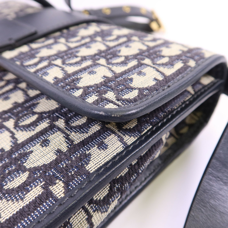 Dior 帆布Montaigne金扣肩背袋-20