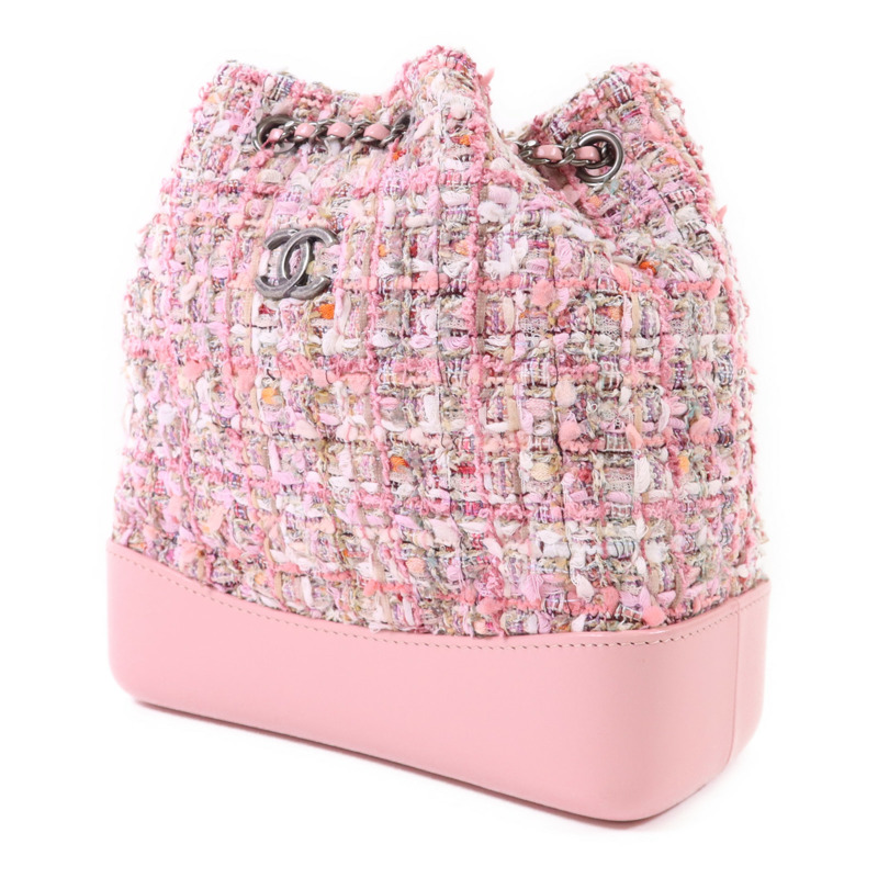 CHANEL 斜紋軟呢Gabrielle Backpack背包-2