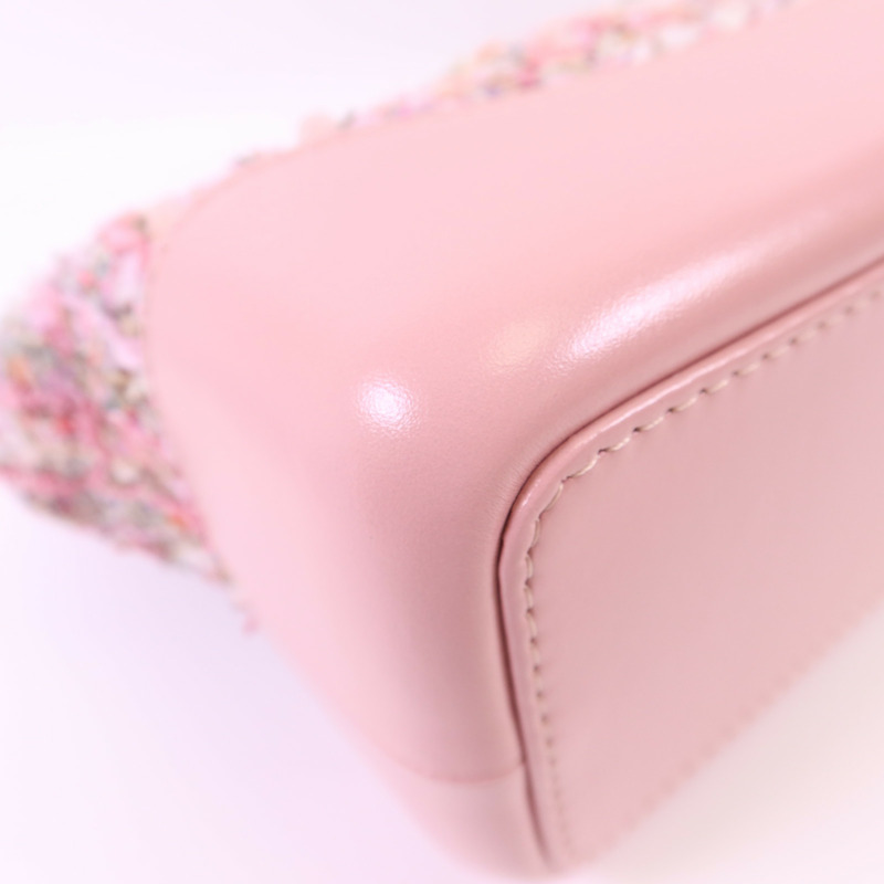 CHANEL 斜紋軟呢Gabrielle Backpack背包-10