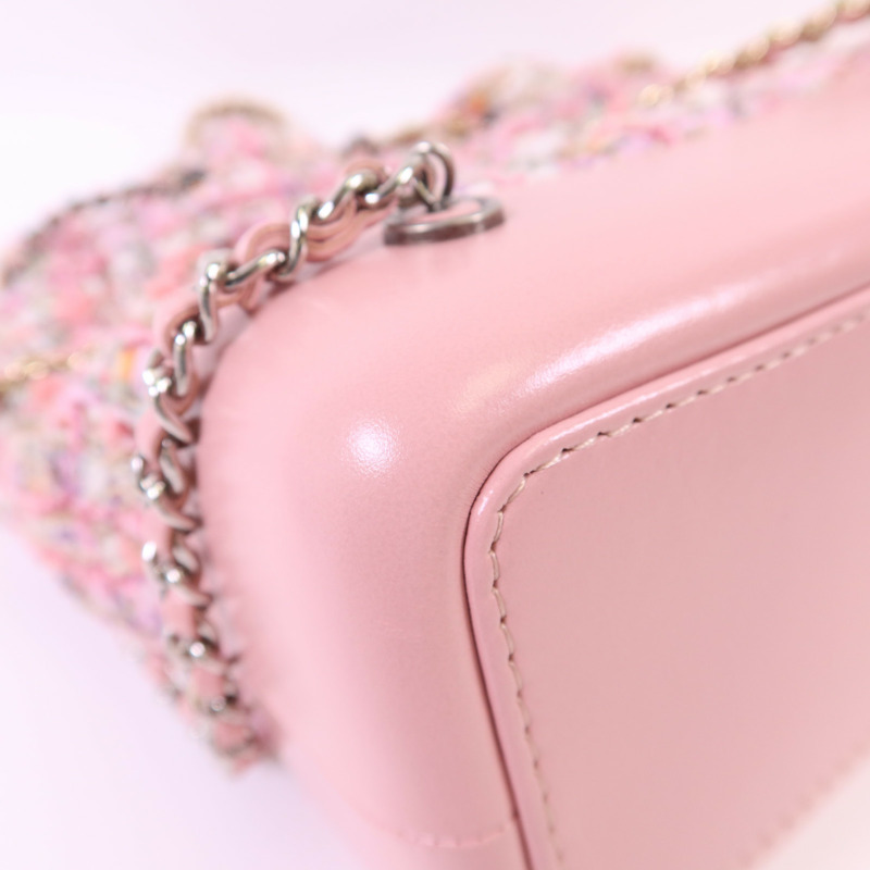 CHANEL 斜紋軟呢Gabrielle Backpack背包-12