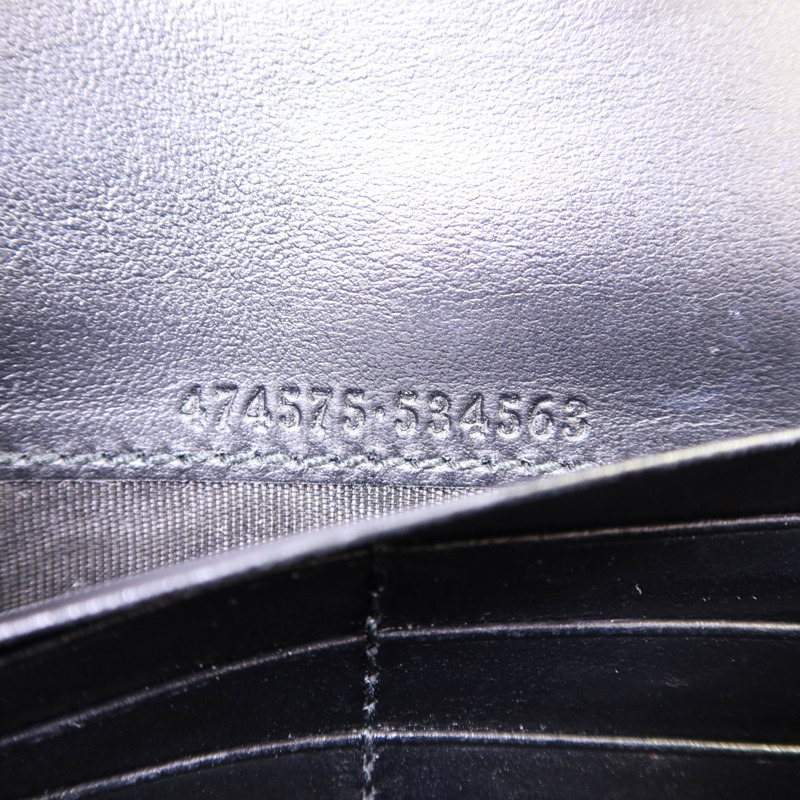 GUCCI 牛皮皮革GG Marmont金扣鏈帶肩背袋-7