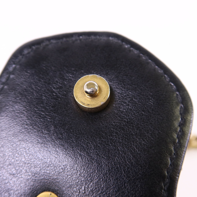 GUCCI 牛皮皮革GG Marmont金扣鏈帶肩背袋-9