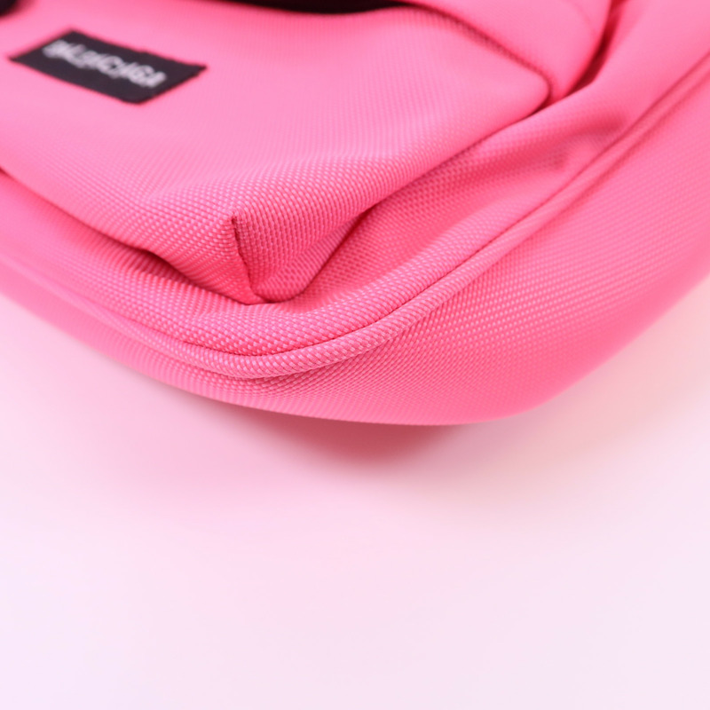 BALENCIAGA 帆布Raver Bag鏈帶肩背袋-10