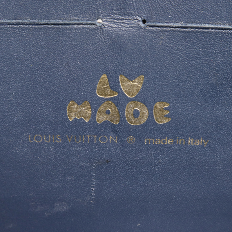 LOUIS VUITTON Monogram Denim LV X Nigo Pochette Voyage金扣手拿包-5