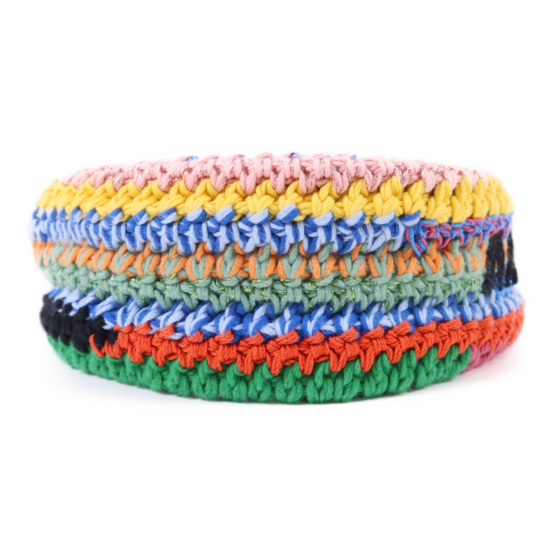Miu Miu 布料Crochet Hairband頭箍-1