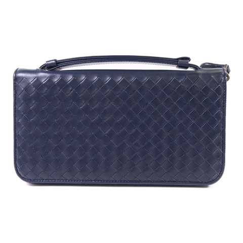 BOTTEGA VENETA 牛皮皮革 Long Round Wallet長錢包