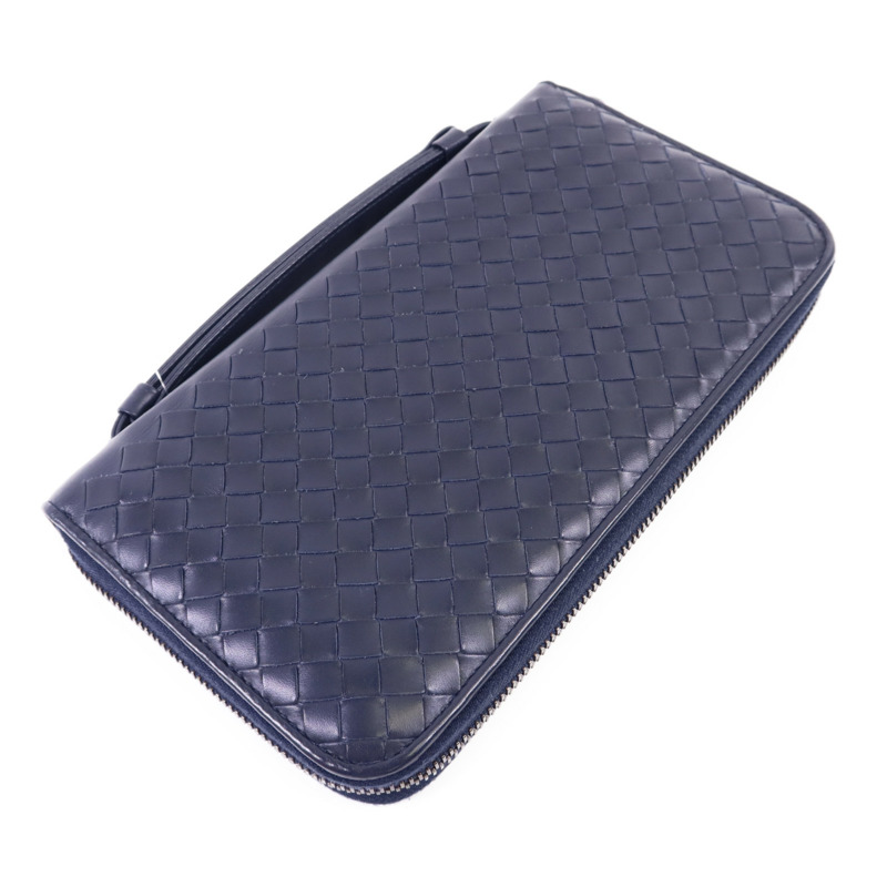 BOTTEGA VENETA 牛皮皮革 Long Round Wallet長錢包-2