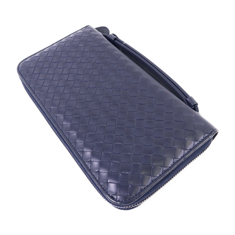 BOTTEGA VENETA 牛皮皮革 Long Round Wallet長錢包-3