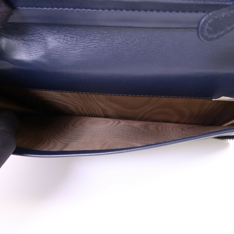 BOTTEGA VENETA 牛皮皮革 Long Round Wallet長錢包-5