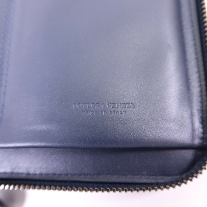 BOTTEGA VENETA 牛皮皮革 Long Round Wallet長錢包-6