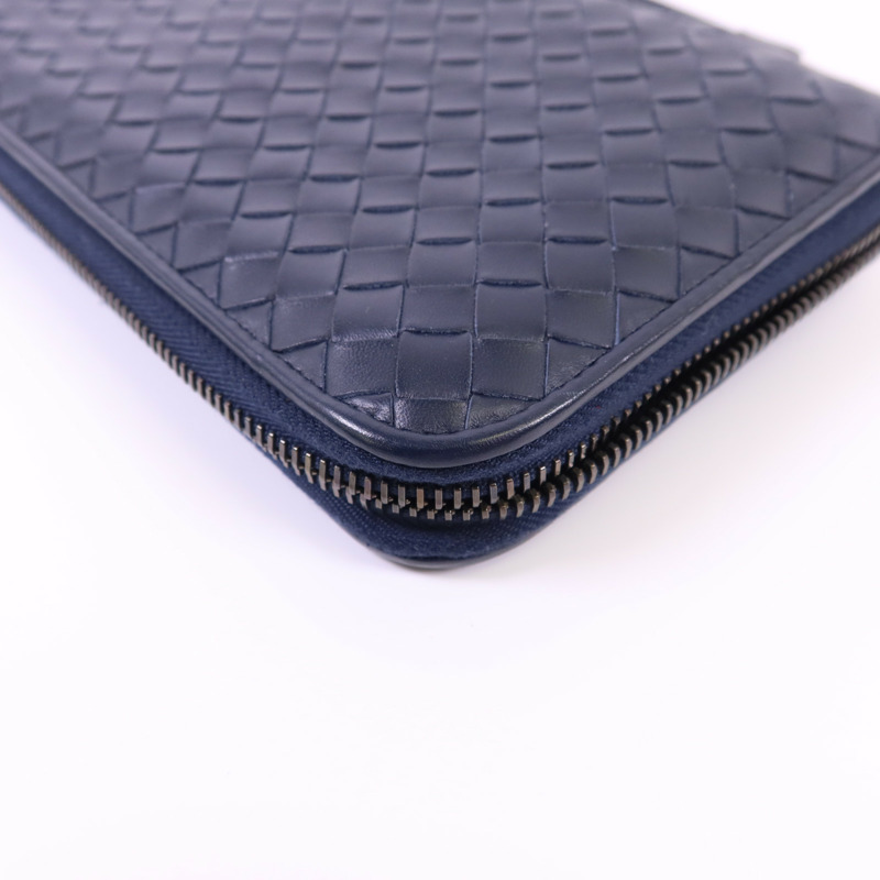 BOTTEGA VENETA 牛皮皮革 Long Round Wallet長錢包-11