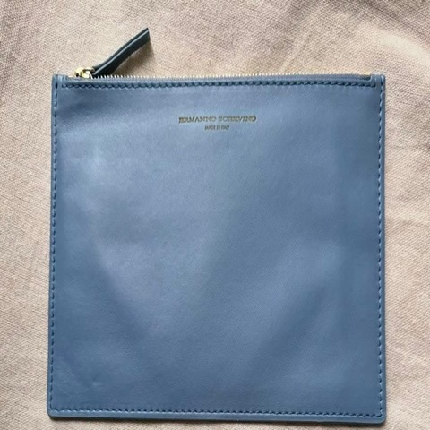 ✨義大利 ERMANNO SCERVINO / 真皮小物袋