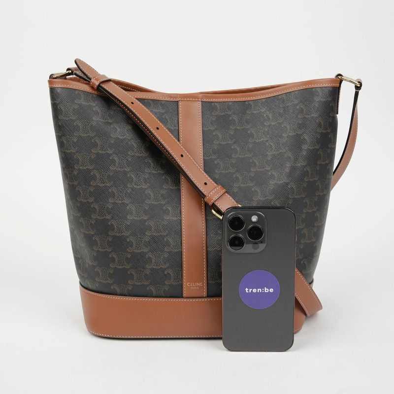 CELINE Triope 水桶包 中型單肩包 191132CAS-10