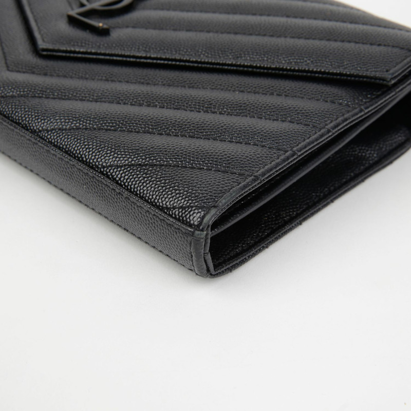 SAINT LAURENT Monogram Chain Wallet Crossbody 377828-8