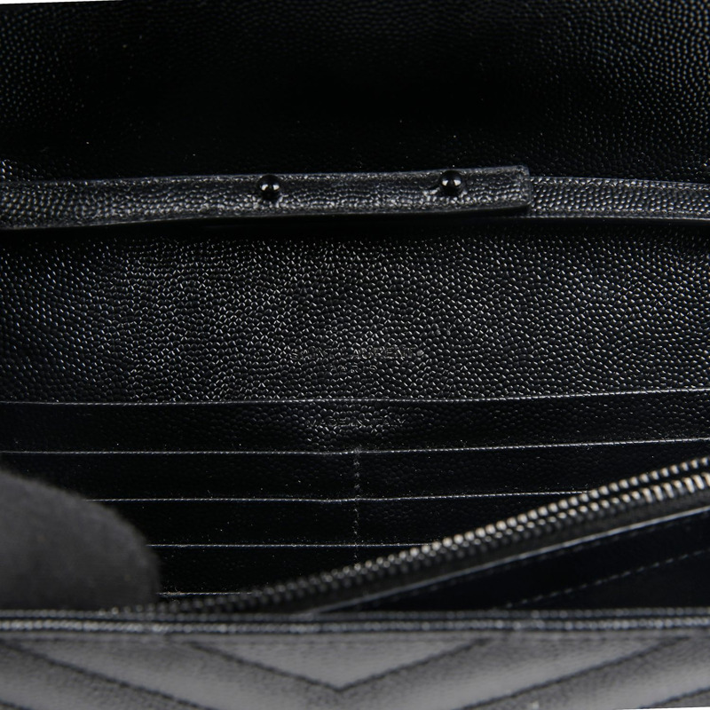 SAINT LAURENT Monogram Chain Wallet Crossbody 377828-13