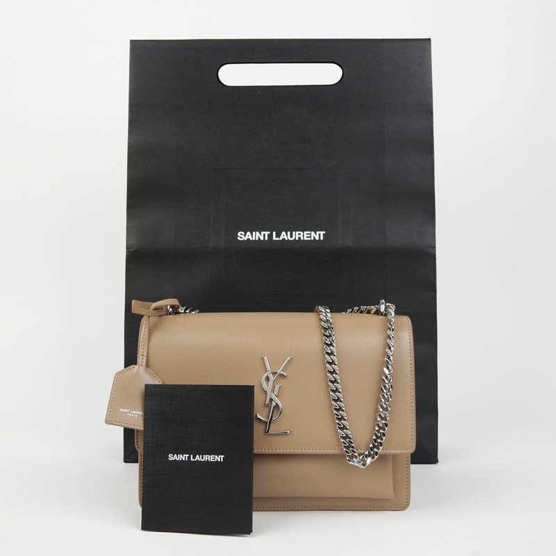 SAINT LAURENT 442906 日落中號鏈條單肩斜背包-0