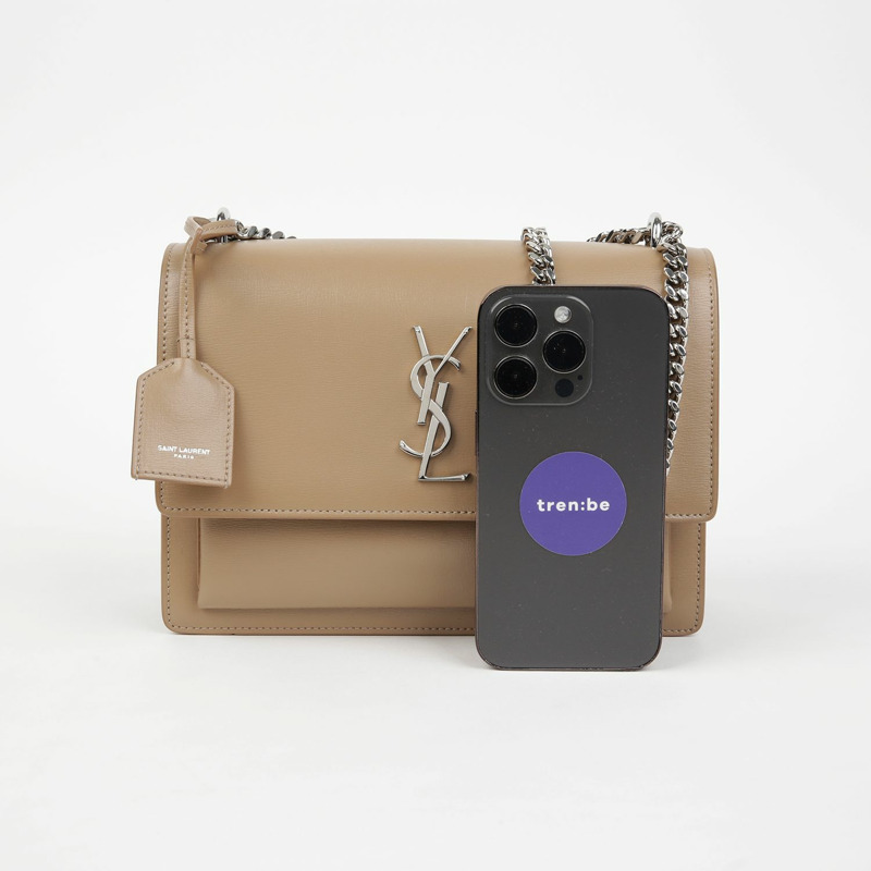 SAINT LAURENT 442906 日落中號鏈條單肩斜背包-7