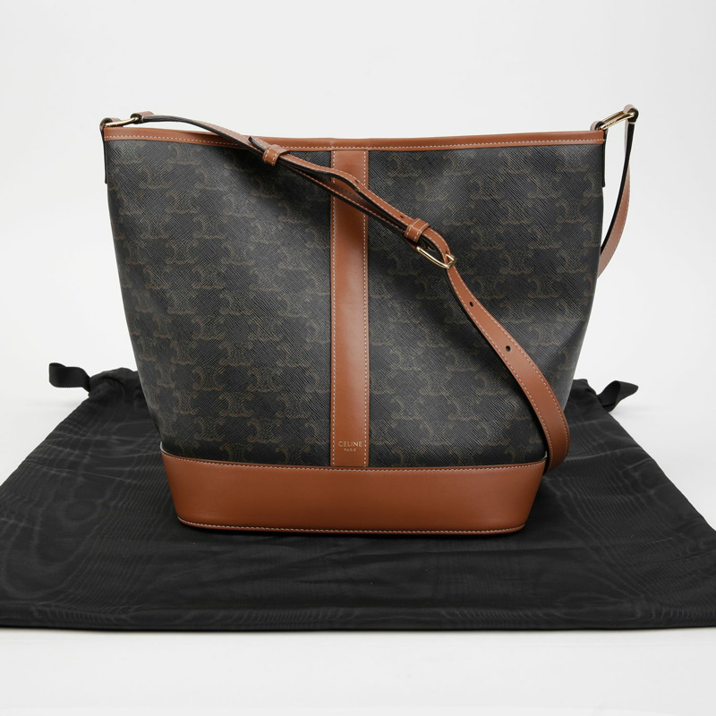 CELINE Triope 中型水桶肩背包 191132CAS-0