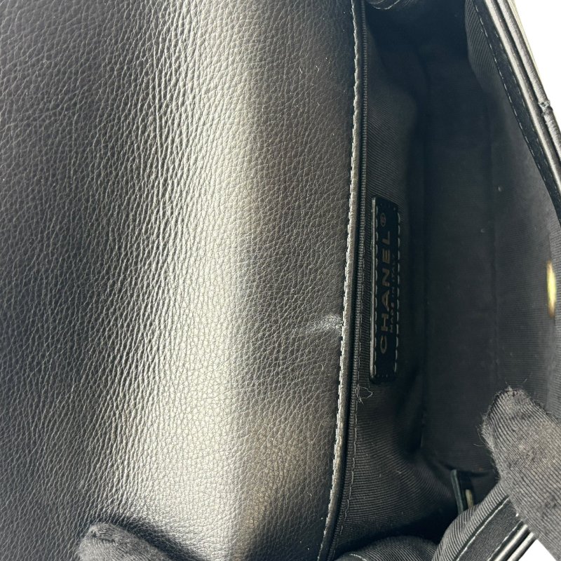 【美收精品】CHANEL 黑色羊皮腰包 B-985【隔月月中將轉賣至日本 上架期限30天】-12