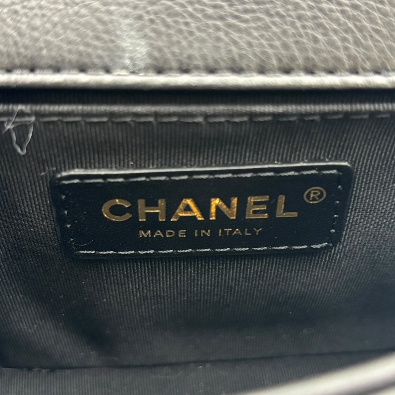 【美收精品】CHANEL 黑色羊皮腰包 B-985【隔月月中將轉賣至日本 上架期限30天】-13
