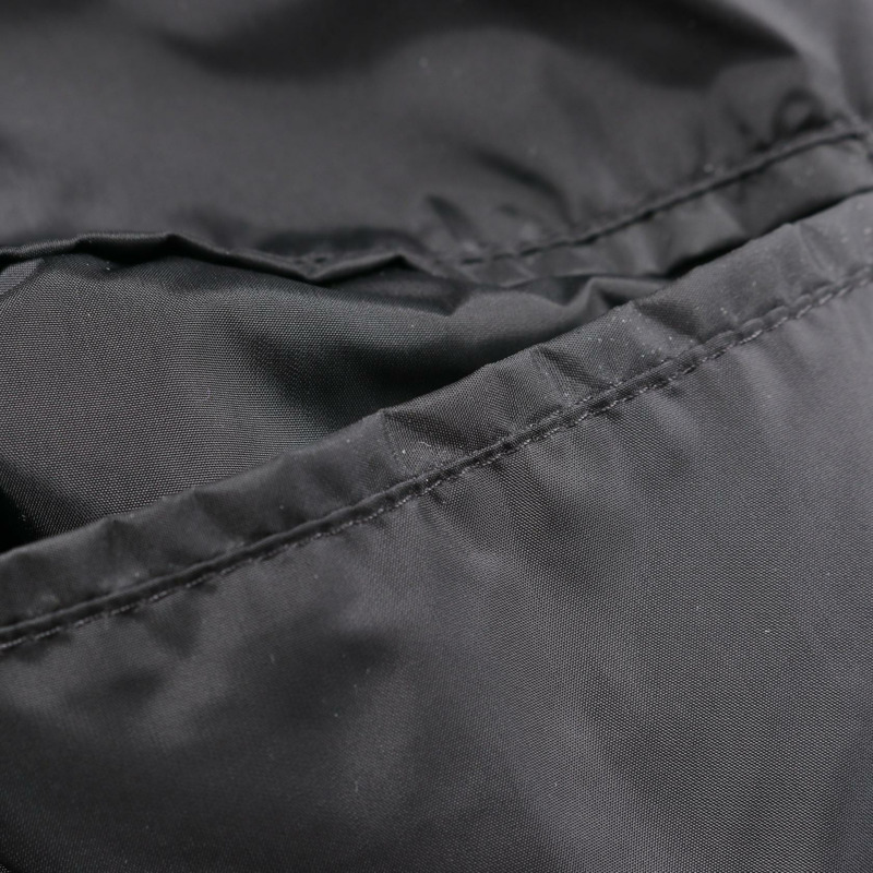 FENDI FF圖案黑色聚酯短版夾克，男款，二手，48號-6