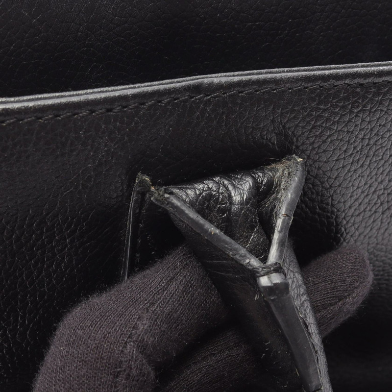 香奈兒 2.55 Executive Tote 手提包 A29293 小牛皮 黑色 二手 SHW-6