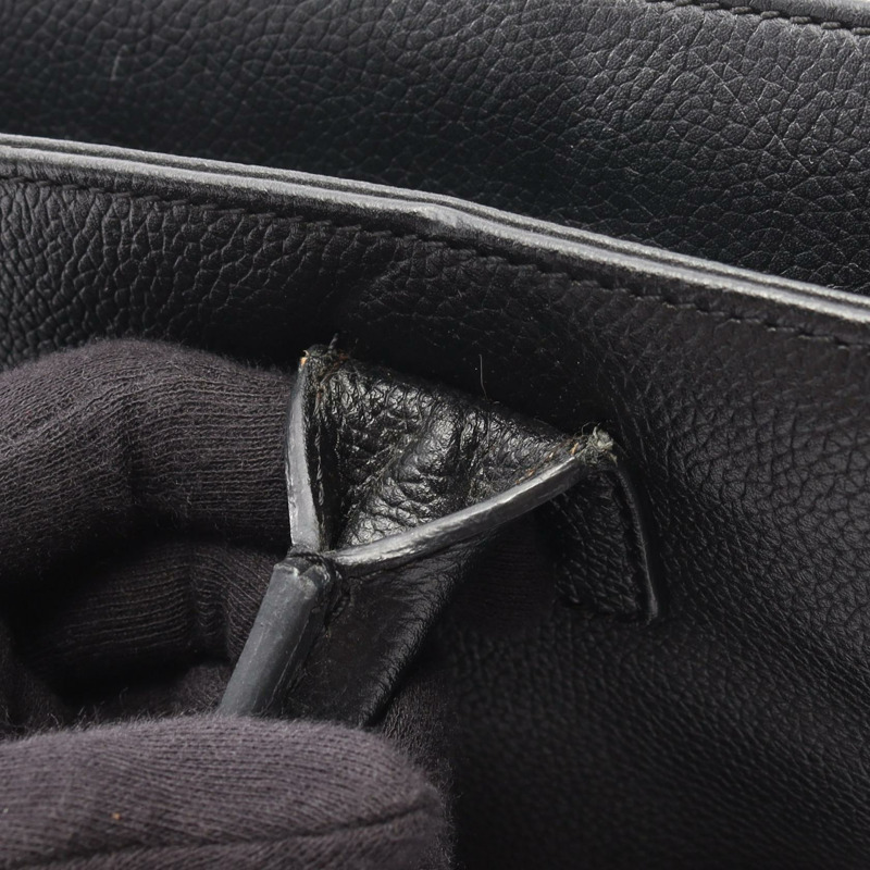 香奈兒 2.55 Executive Tote 手提包 A29293 小牛皮 黑色 二手 SHW-7