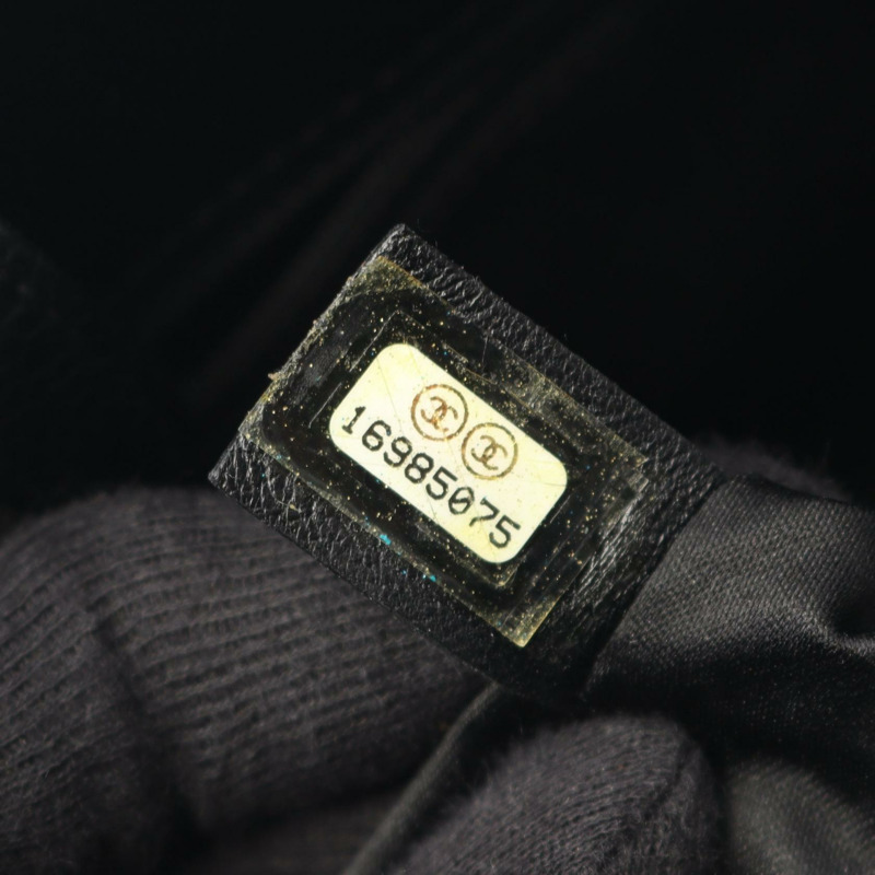 香奈兒 (CHANEL) Matelasse PST 托特包 A50994 黑色粒面小牛皮,二手女士 SHW-4