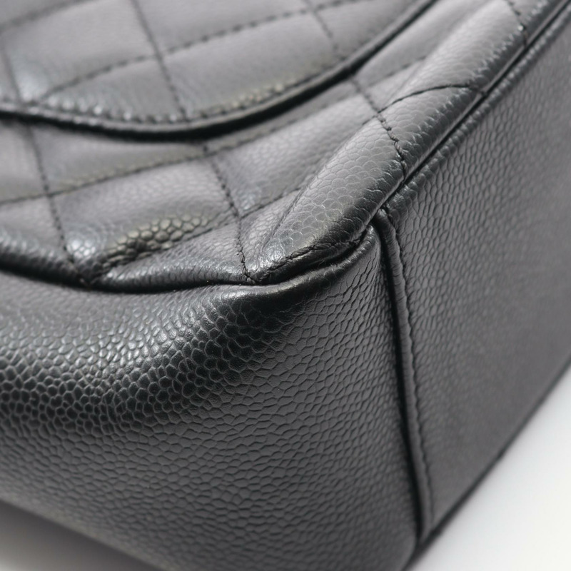 香奈兒 (CHANEL) Matelasse PST 托特包 A50994 黑色粒面小牛皮,二手女士 SHW-5