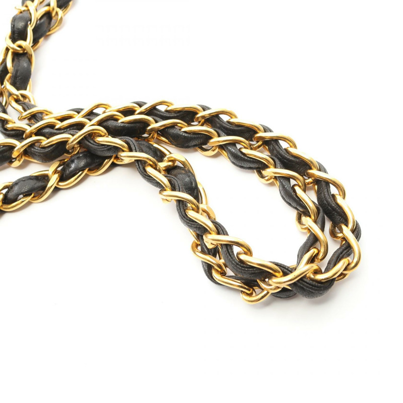 香奈兒 Jumbo Matelasse 30 單翻蓋鏈條肩背包，羊皮材質，黑色，二手-10