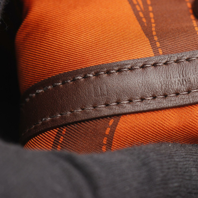 愛馬仕花園派對TTPM手提包,Swift皮革,棕色哈瓦那色,二手,SHW-4