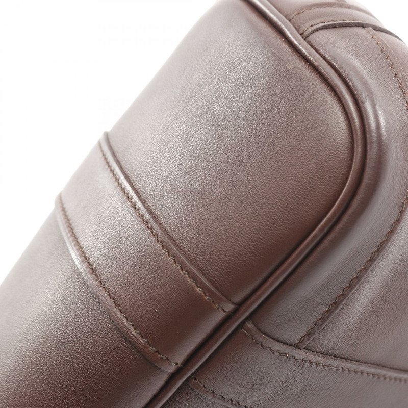 愛馬仕花園派對TTPM手提包,Swift皮革,棕色哈瓦那色,二手,SHW-5