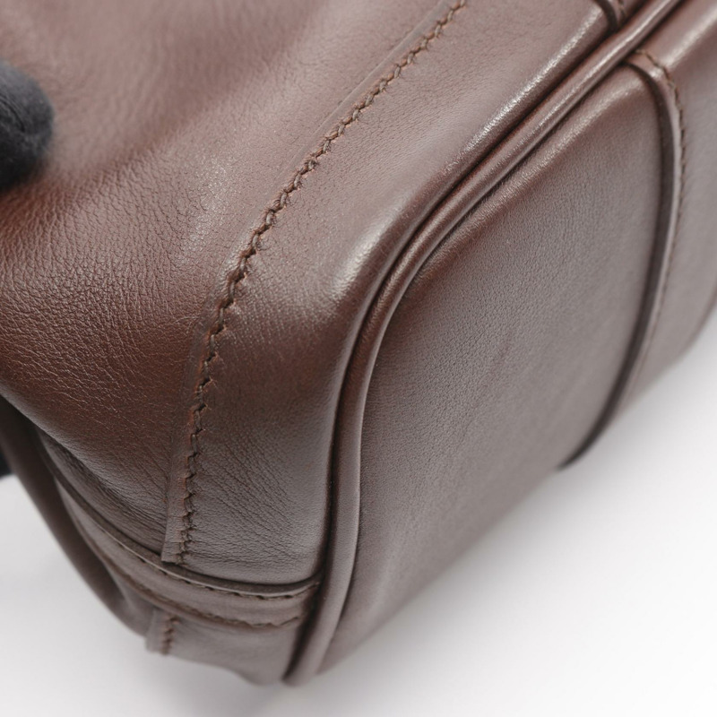 愛馬仕花園派對TTPM手提包,Swift皮革,棕色哈瓦那色,二手,SHW-6