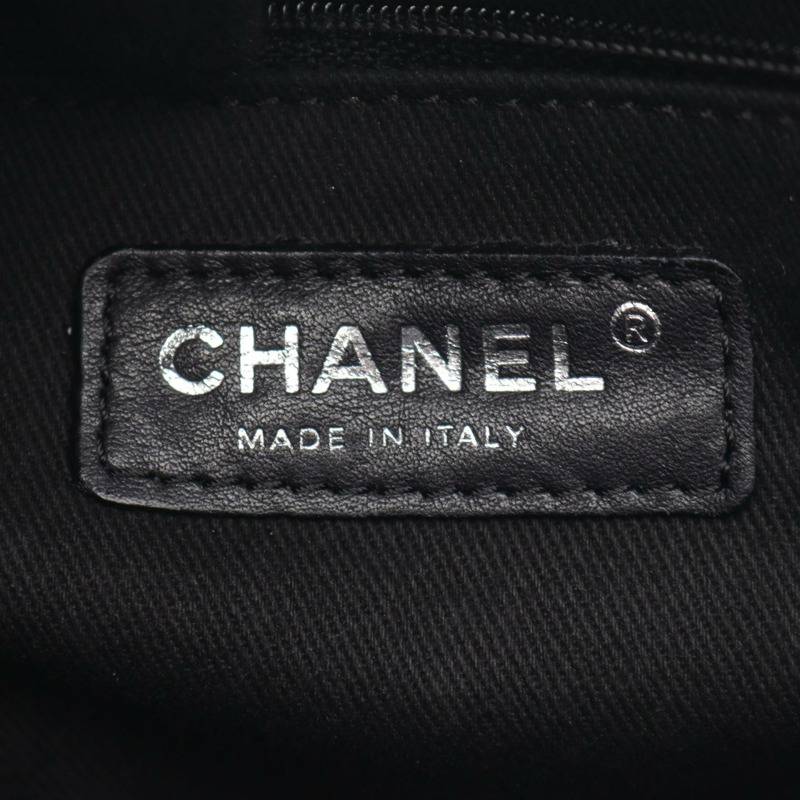 香奈兒 (CHANEL) Matelasse PST 手提鏈條肩背包 黑色 皮革 二手 女士 SHW-3