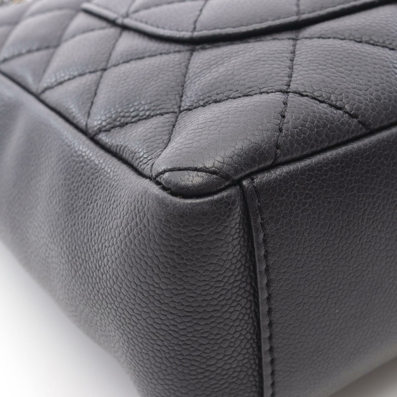 香奈兒 (CHANEL) Matelasse PST 手提鏈條肩背包 黑色 皮革 二手 女士 SHW-6