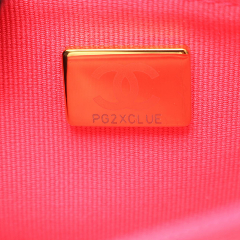 香奈兒 (CHANEL) 絎縫鏈條單背包 AP3694 粒面小牛皮 粉紅色 二手 金色五金 CC-5