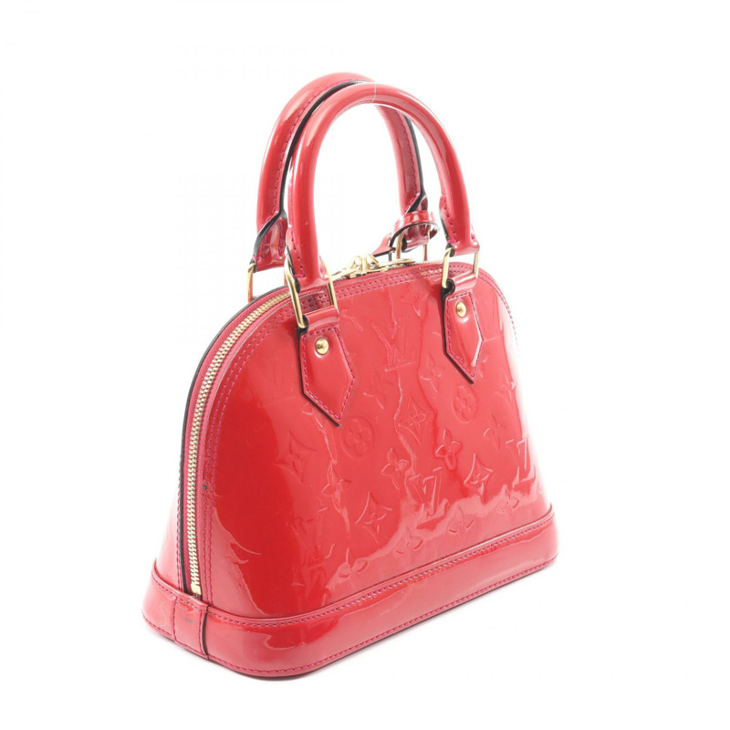 路易威登 Alma BB 斜背包 M91606 Monogram Vernis Pomme Damour LV-1