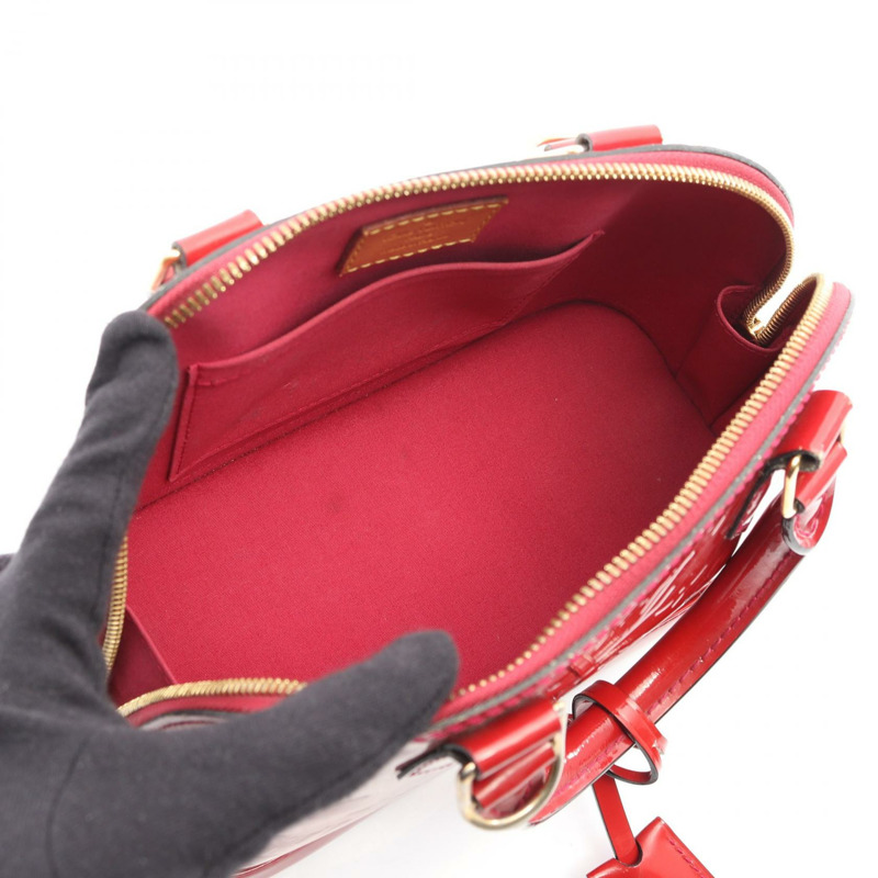 路易威登 Alma BB 斜背包 M91606 Monogram Vernis Pomme Damour LV-2