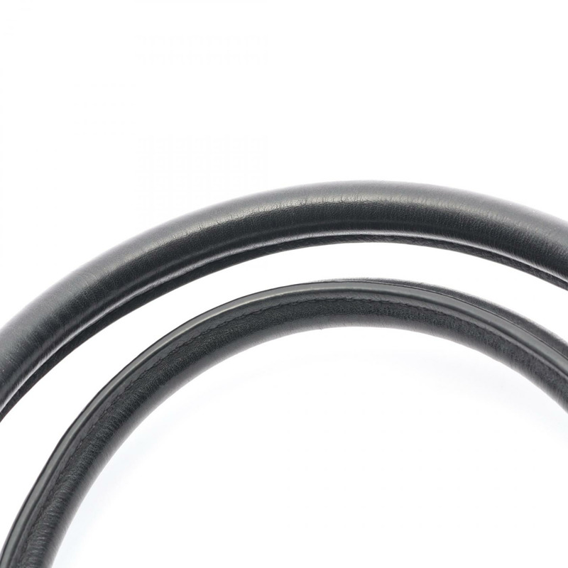 CELINE Luggage 微型購物手提包 167793 黑色皮革 二手 女士-6