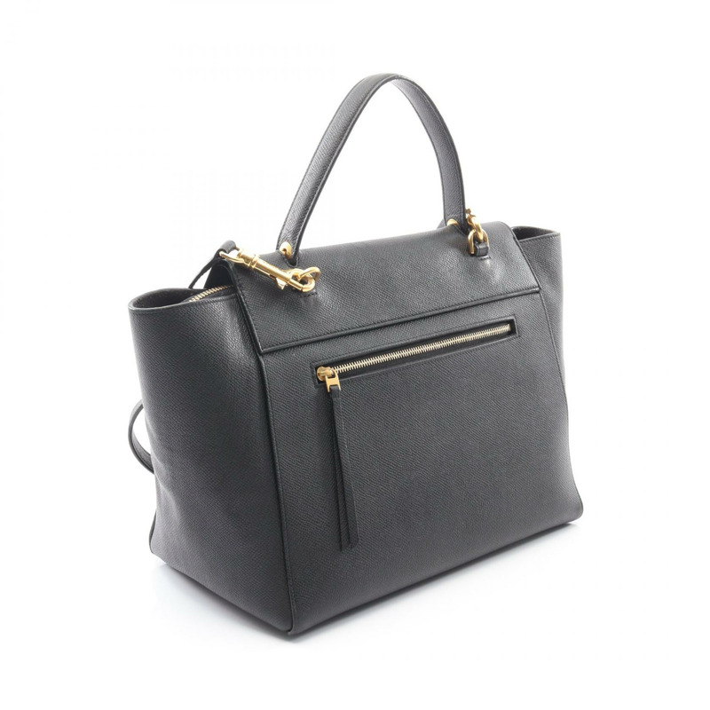 CELINE Belt Bag MINI 單肩手提包 176103 黑色真皮二手女款-1