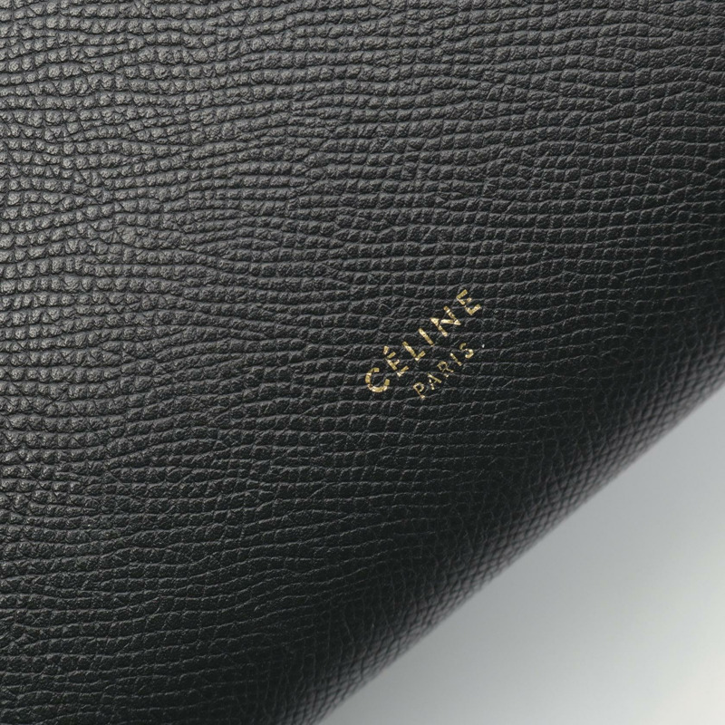 CELINE Belt Bag MINI 單肩手提包 176103 黑色真皮二手女款-3