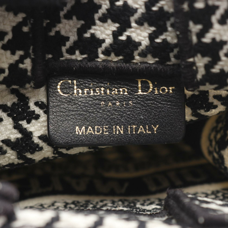 Christian Dior BOOK TOTE 手提包 垂直斜背迷你手機肩包 帆布-3